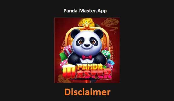 Panda-Master-Disclaimer